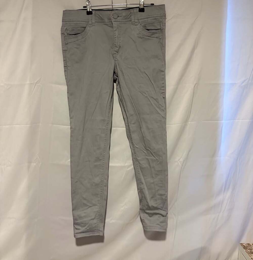 Democracy Skinny Pants Size 10 Gray Ab Technology